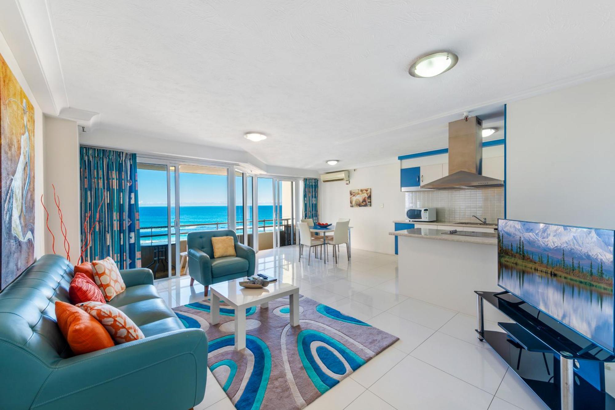 Zenith Ocean Front Apartments Guldkusten Exteriör bild